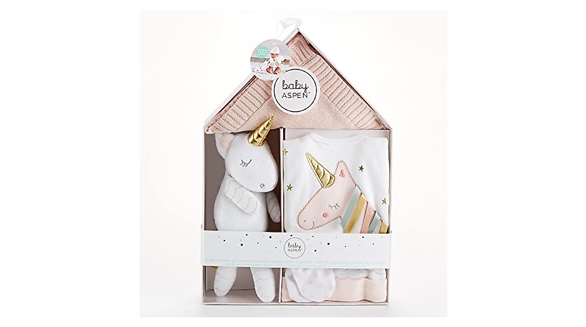 Shop Baby Aspen Unicorn Gift Set for Newborns