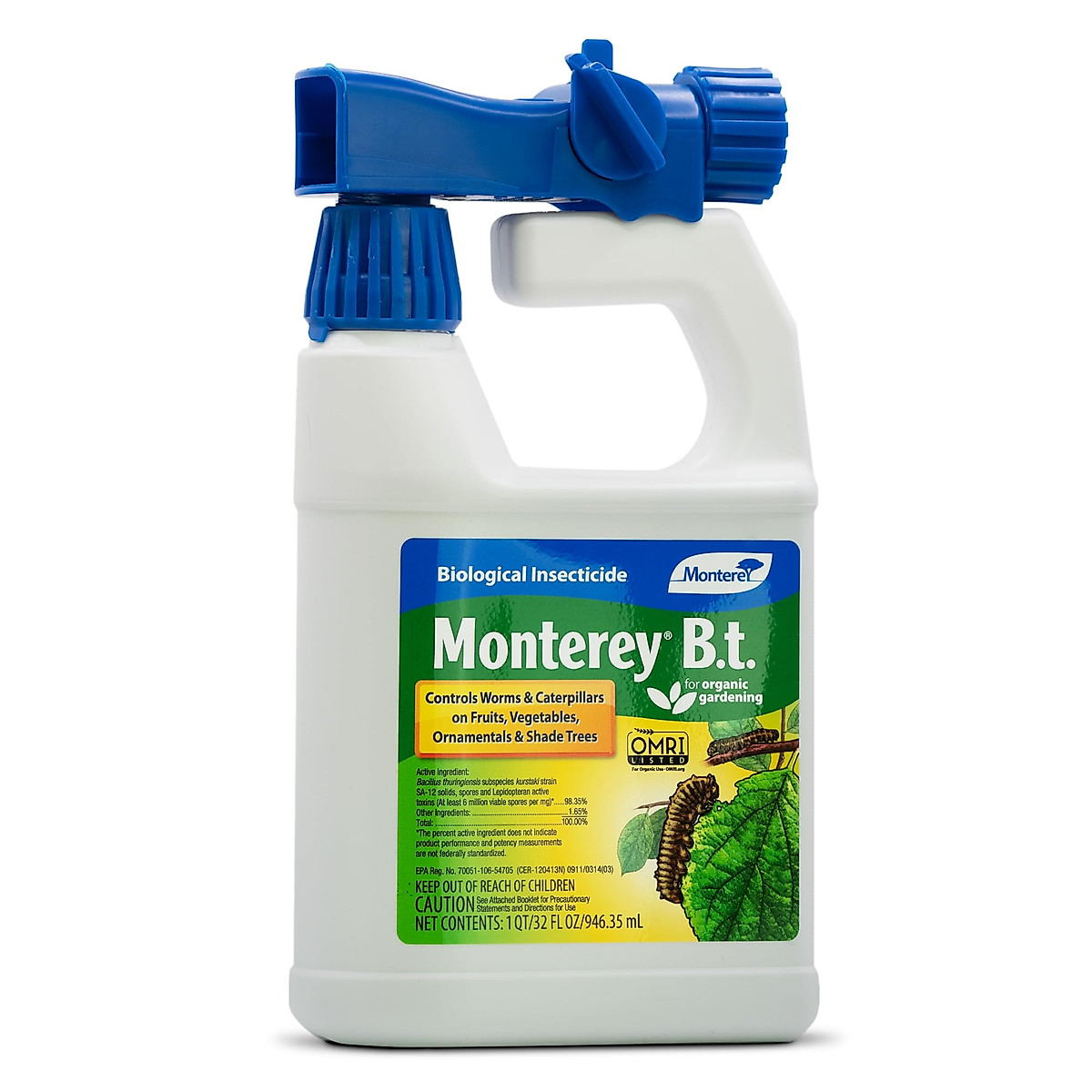 Monterey - B.t. (Bacillus Thuringiensis) - Ready to Spray Worm ...