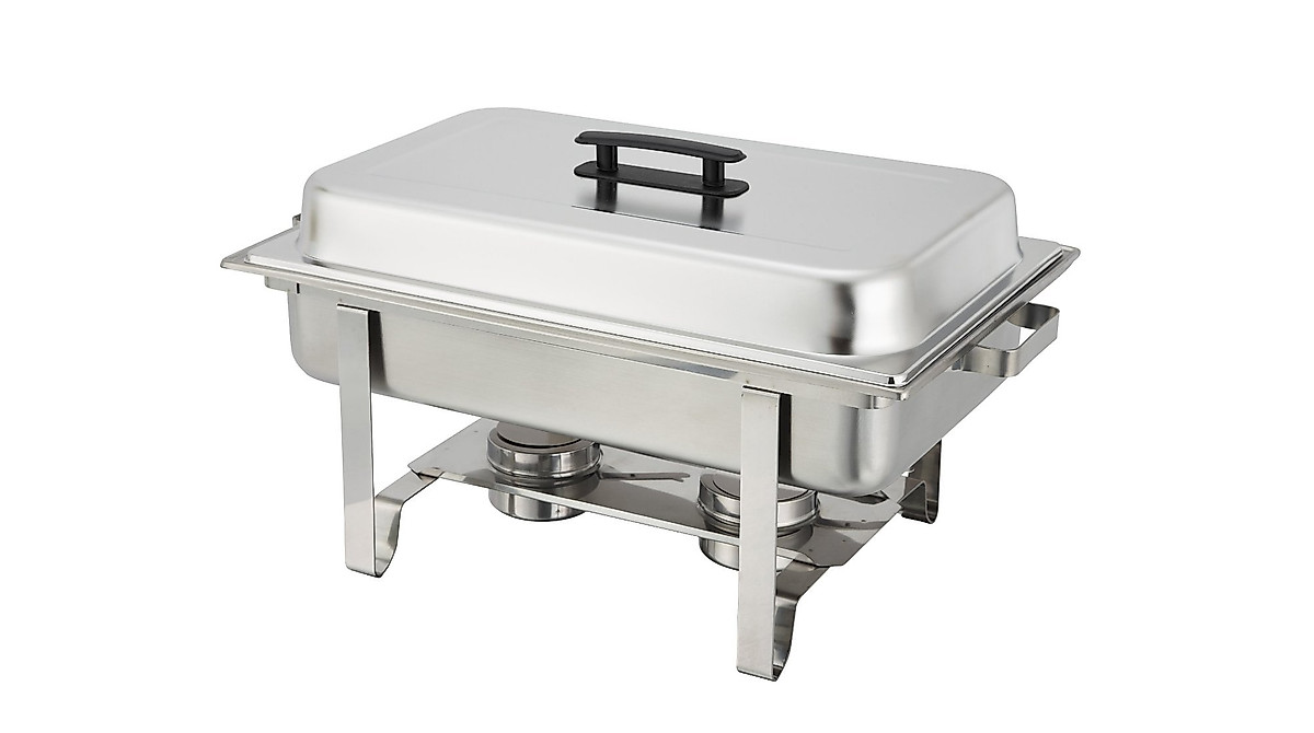 TigerChef 8 Quart Stainless Steel Chafer - Elegant Catering