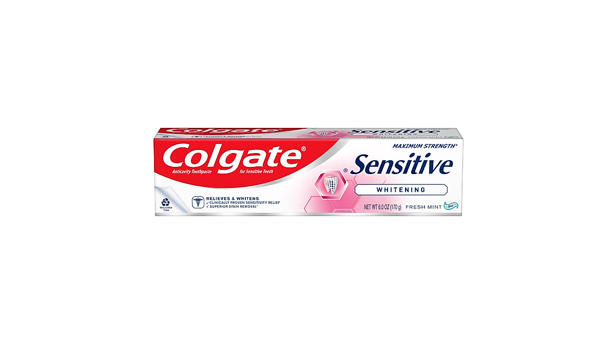 Colgate Sensitive Max Strength Toothpaste: Whitening
