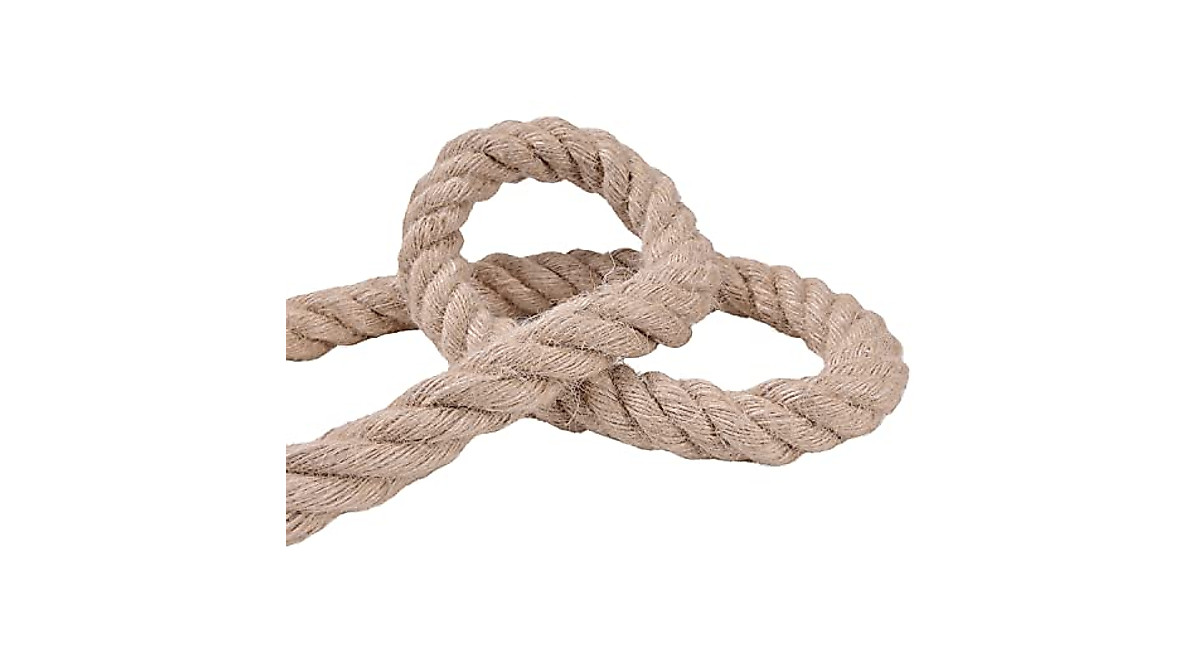 Buy Strong Natural Jute Rope for Indoor & Outdoor Use | 50 Feet