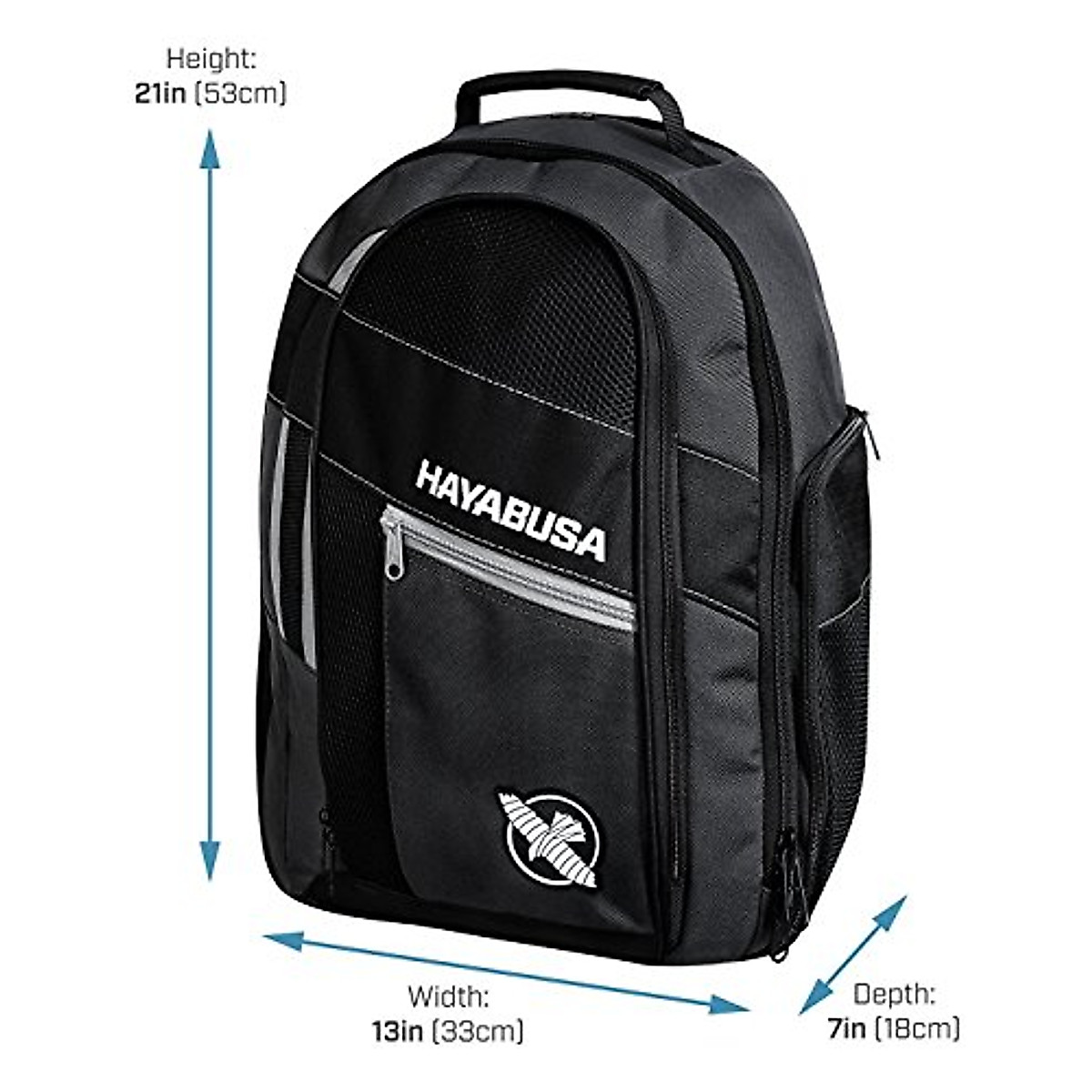 Hayabusa Ryoko 30L Backpack - Durable Vented Gym Bag