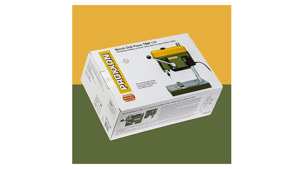 PROXXON Precision Bench Drill Press – Micro Hole Drilling