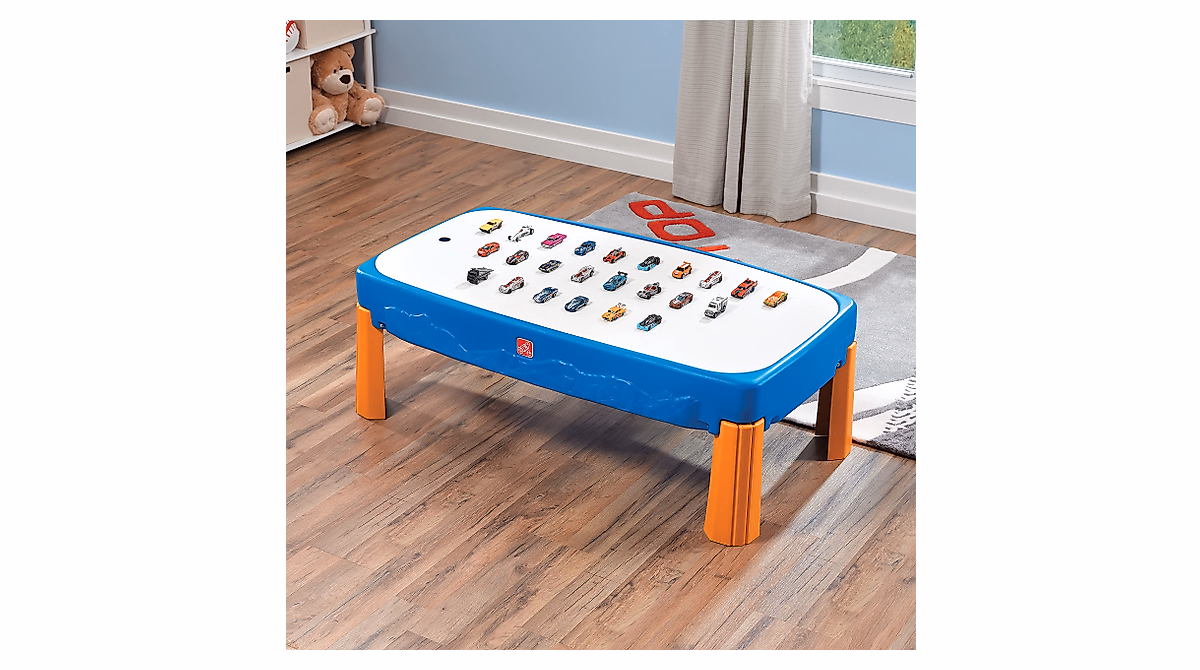 Step2 Hot Wheels Car & Track Play Table - Race & Create Fun