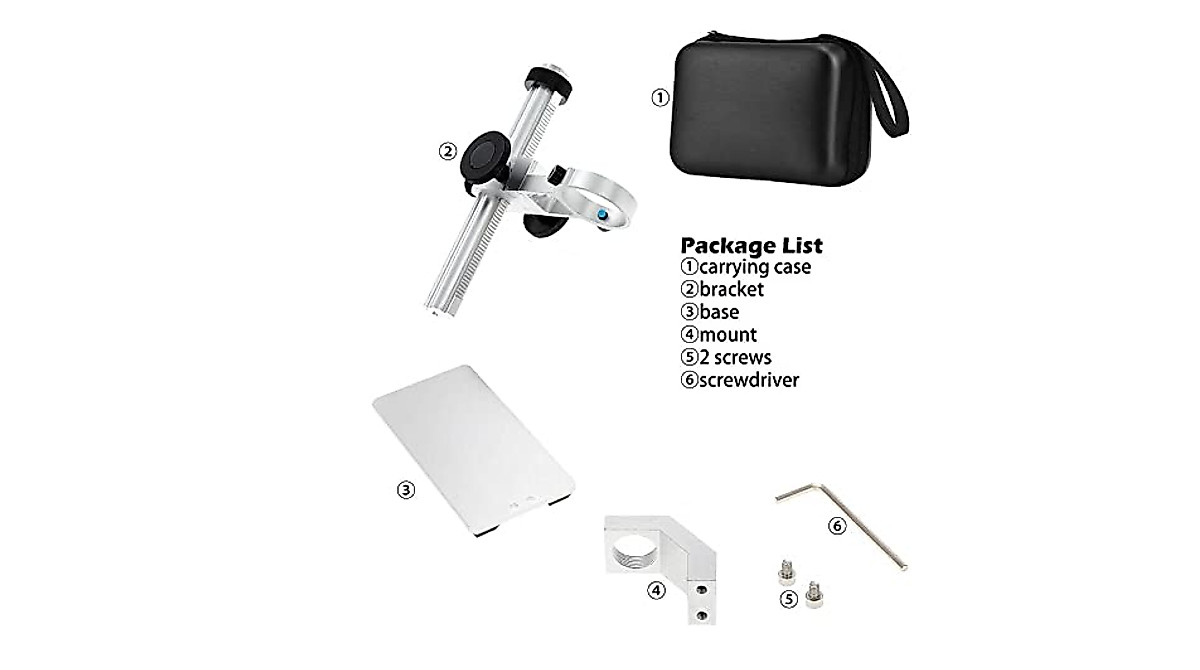 Ninyoon Universal Microscope Stand Pro - Adjustable & Stable
