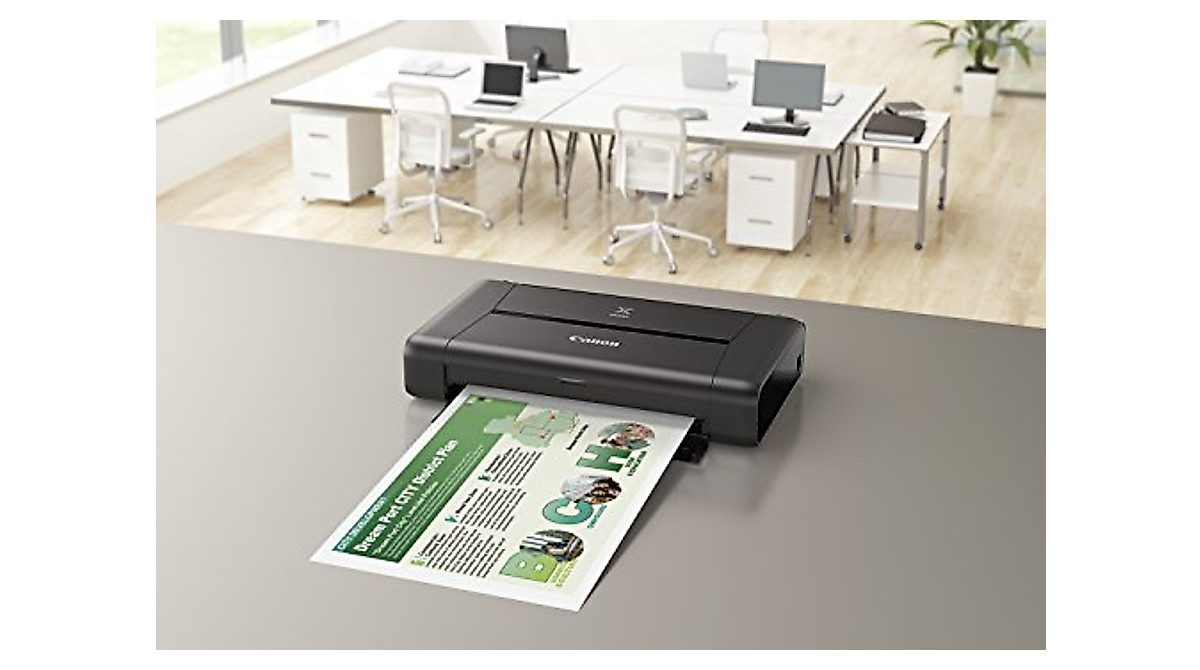 Canon PIXMA iP110 Portable Wi-Fi Photo Printer - High-Resolution Prints