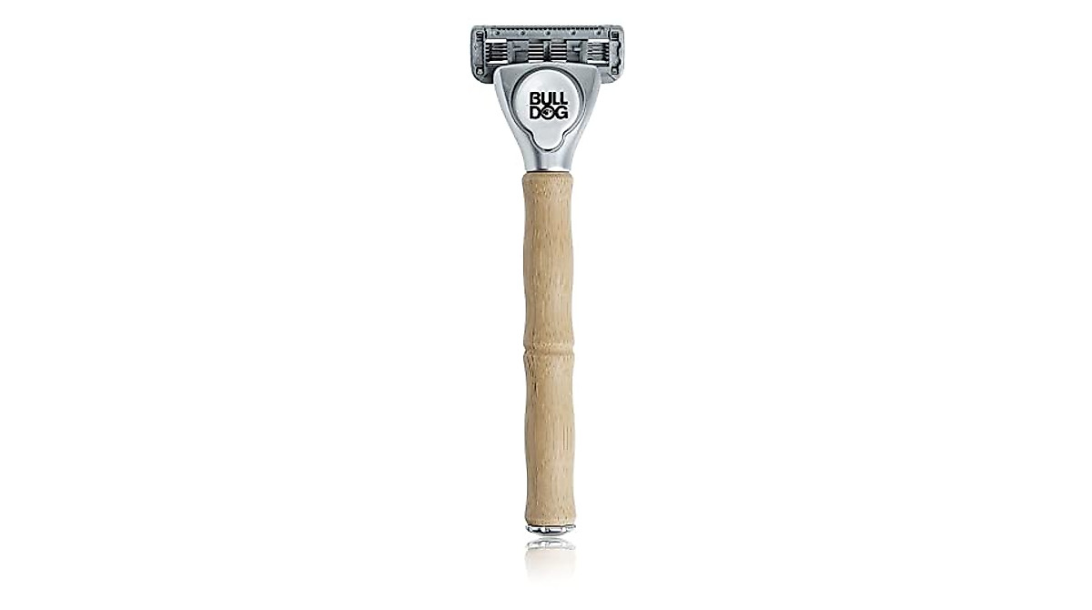 Bulldog Bamboo Razor for Men - Eco-Friendly & Gentle Shave