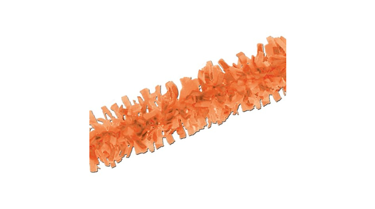 Beistle 25-Foot Orange Tissue Festooning for Parties & Crafts