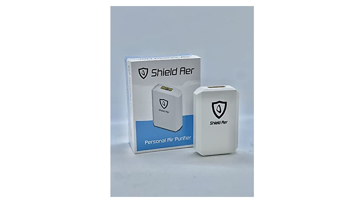 Triad Aer Shield Personal Air Purifier | Wearable Air Cleaner