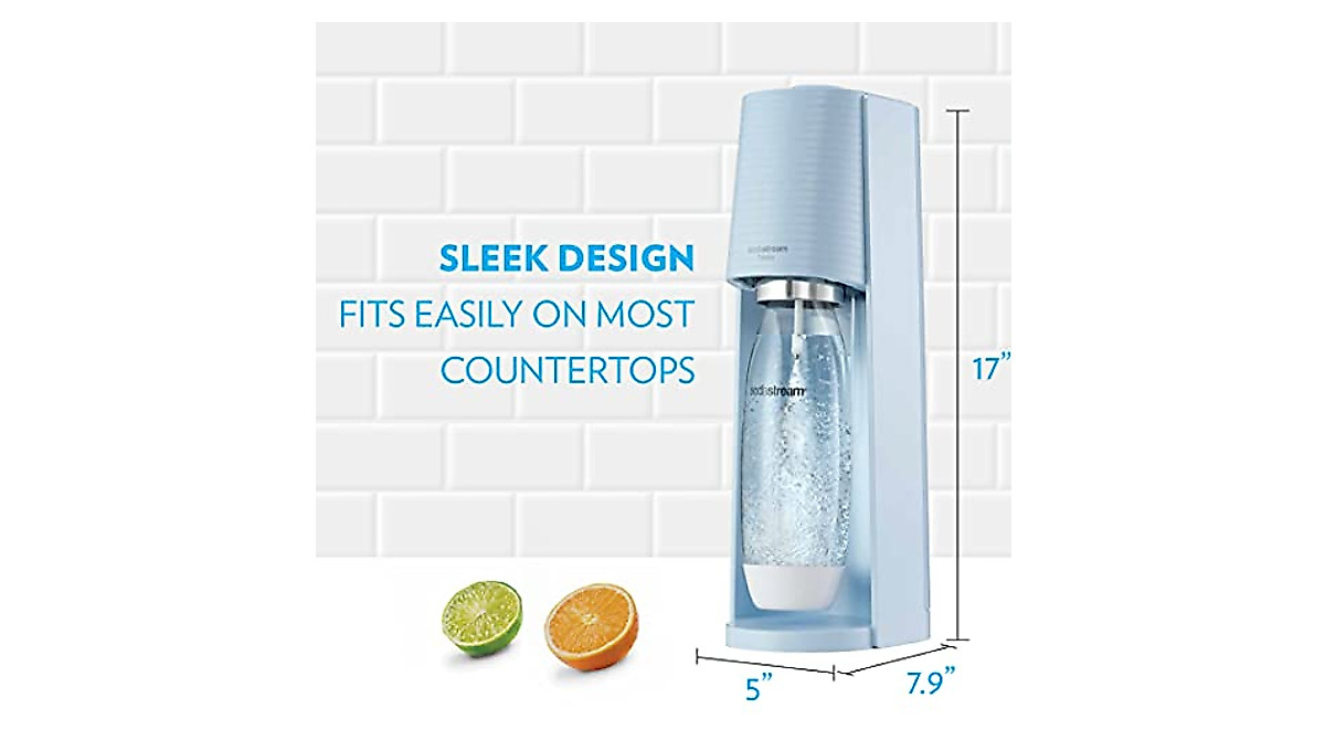 SodaStream Terra Sparkling Water Maker - Misty Blue
