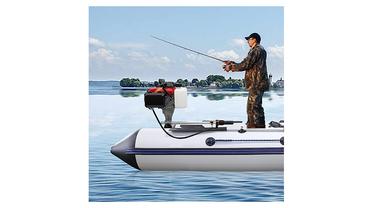 4 Stroke Outboard Motor - 1.6KW Portable Fishing Engine