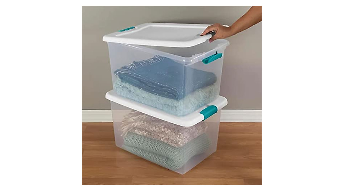 Sterilite 106 Quart Stackable Storage Containers - 20 Pack