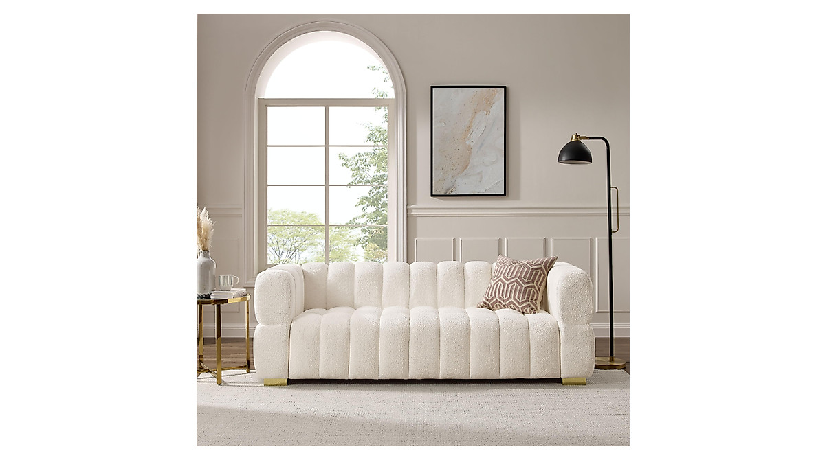 VANOMi Modern 3-Seat Sofa - Stylish & Comfortable