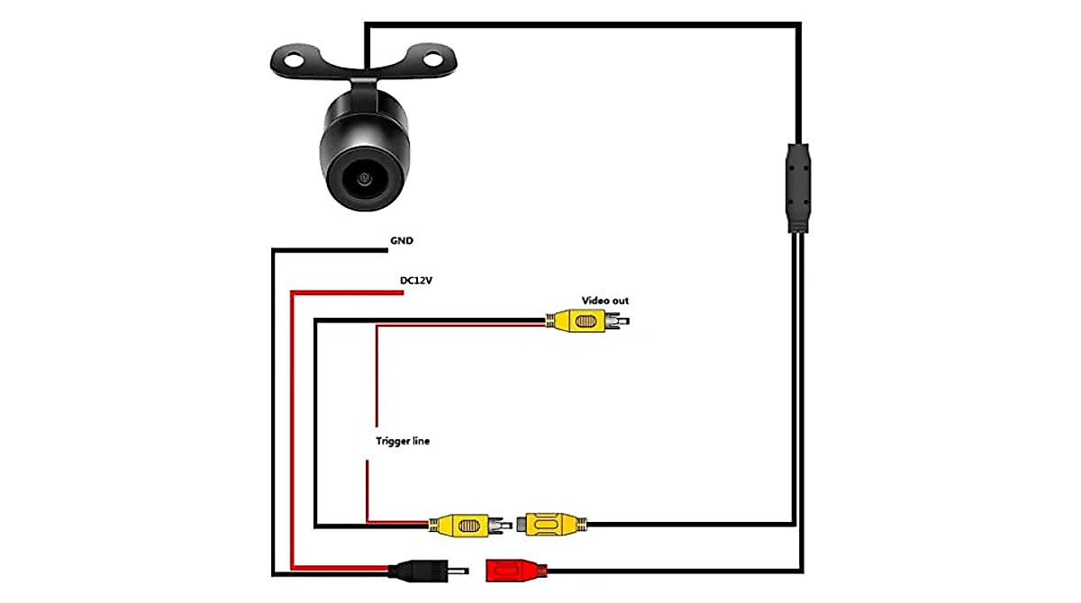 HD Wide Angle Reverse Camera for Cars - Waterproof & Universal