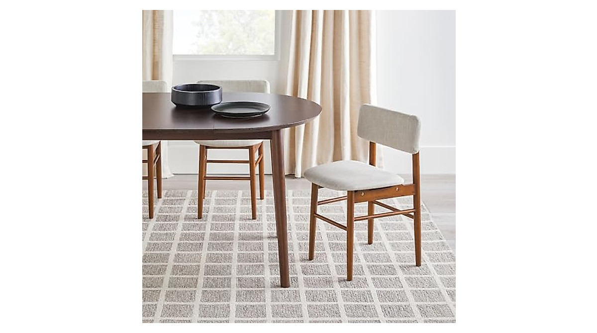 Walker Edison Mid Century Oval Dining Table - Stylish & Versatile