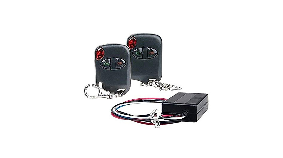 Logisys RM02 12V Relay Kit with Remote Control - 15Amp Power