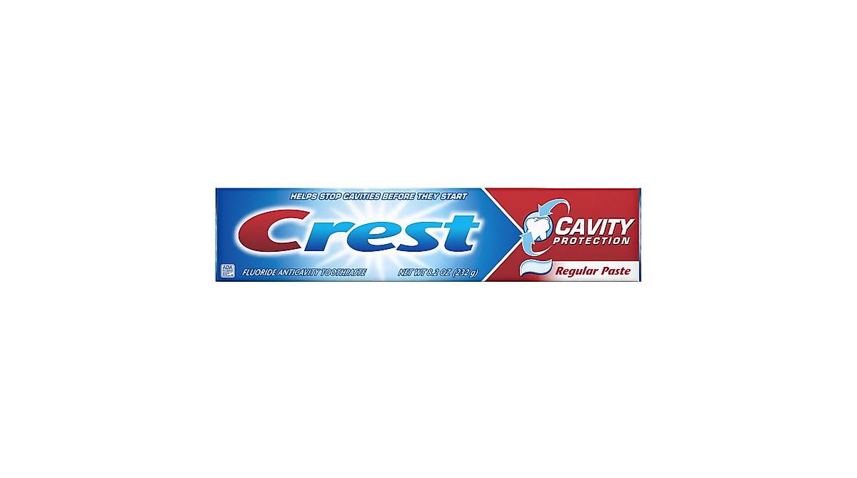 Crest Cavity Protection Toothpaste Regular Paste 8.2 oz