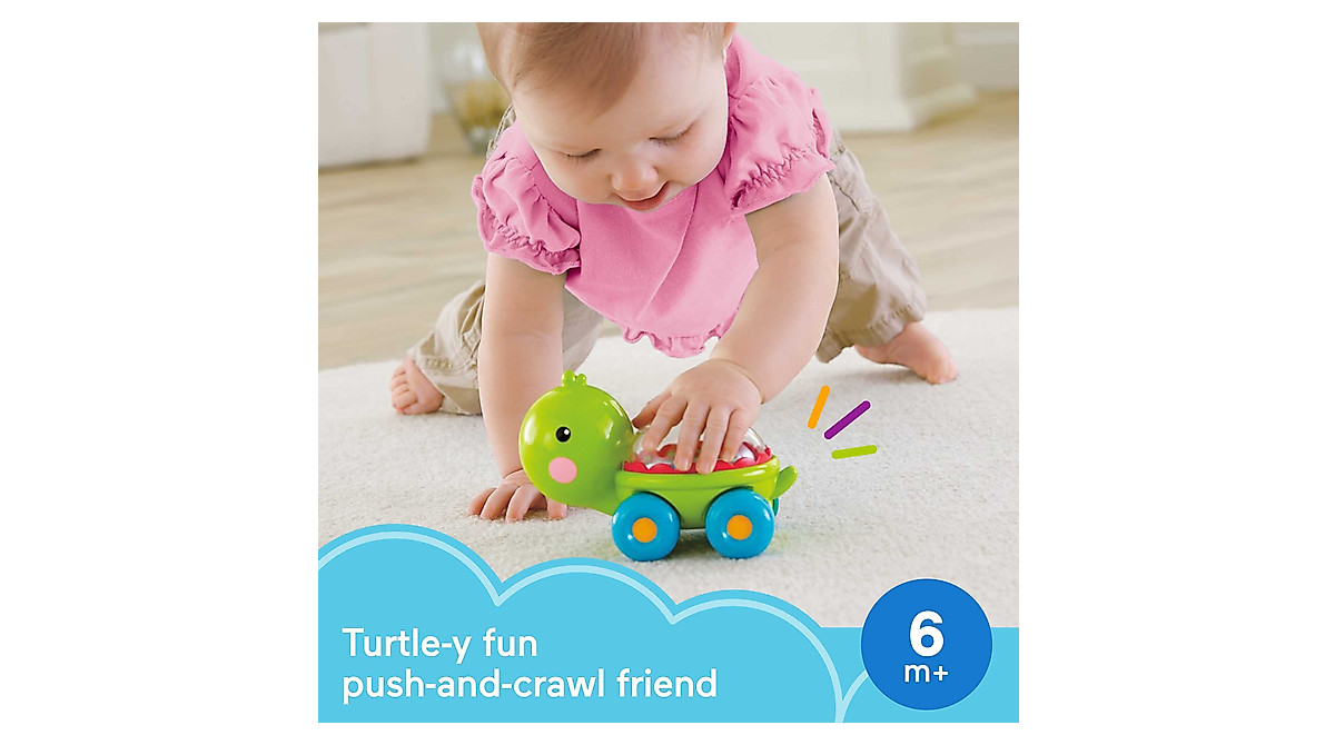 Fisher-Price Poppity Pop Turtle - Fun for Infants