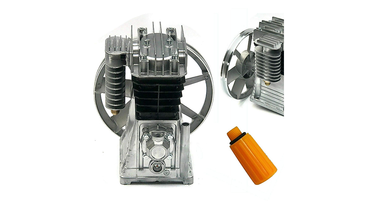3HP Cast Iron Air Compressor Pump Head - 250L/min Flow