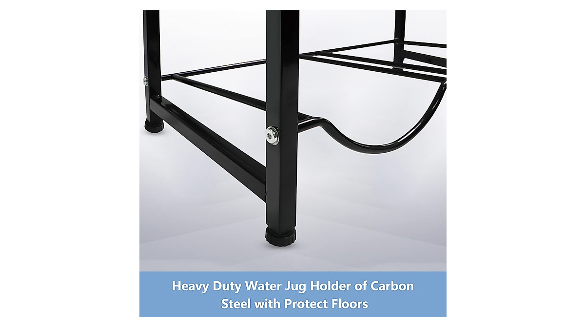 Heavy Duty 4-Tier Water Bottle Rack for 8 Gallons | MONKEMON