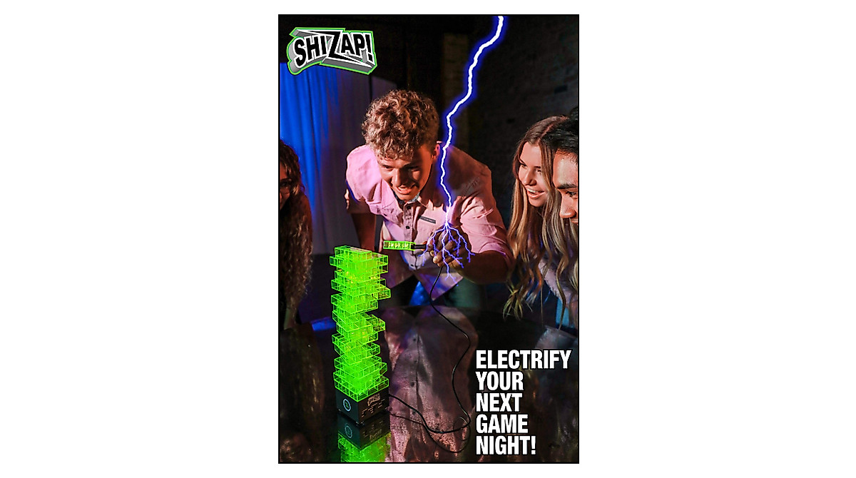 ShiZap! Electric Shock Game - Fun Family Party Game for Teens & Adults