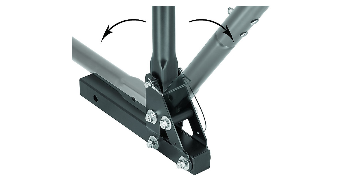 63124 |Pro Series Bike Rack With Tilt | Hitch Mount| 4 Bikes - View #2