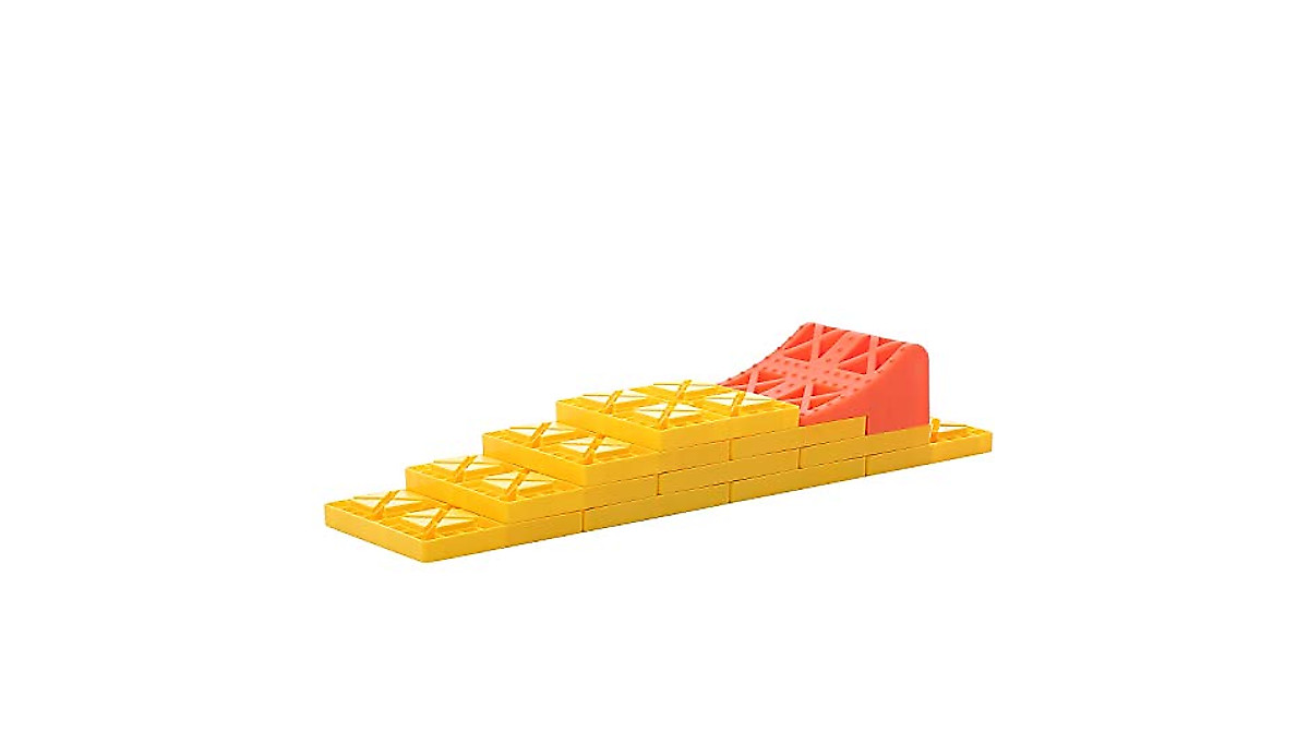 Homeon Wheels RV Leveling Blocks & Wheel Chock Set