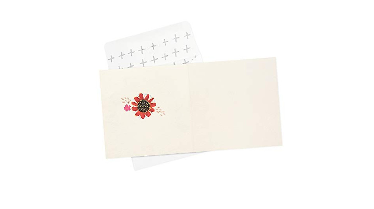 Hallmark Studio Ink Birthday Card - Elegant Floral Design for Any ...