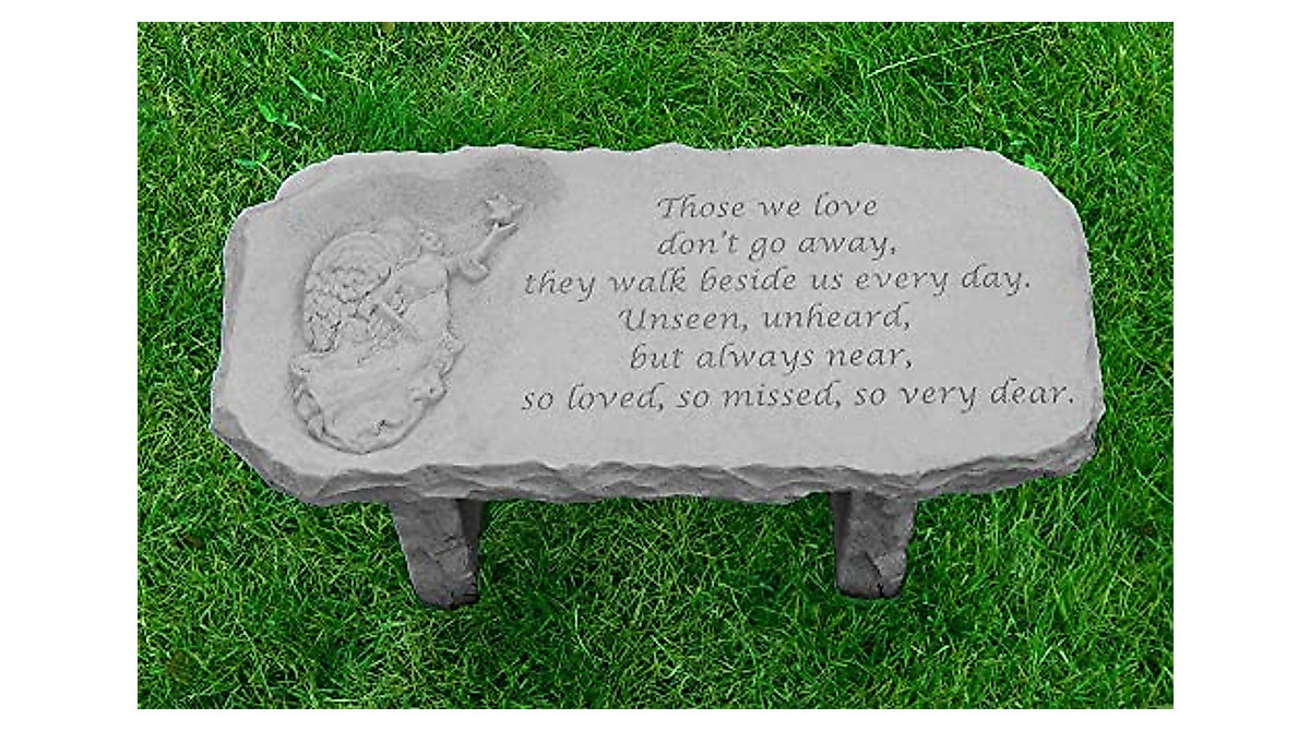 Kay Berry Angel Bench - Memorial Garden Decor