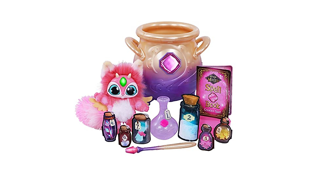 Magic Mixies Cauldron: Create & Interact with Plush Toy