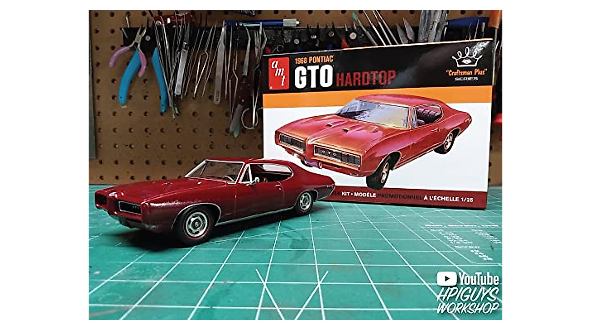Build the 1968 Pontiac GTO Scale Model Kit Today