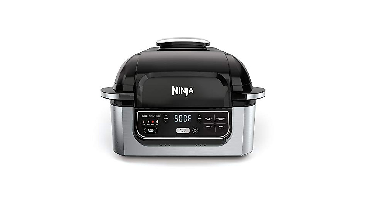 Ninja AG301 Foodi 5-in-1 Indoor Grill - Versatile Cooking & Healthy Air ...