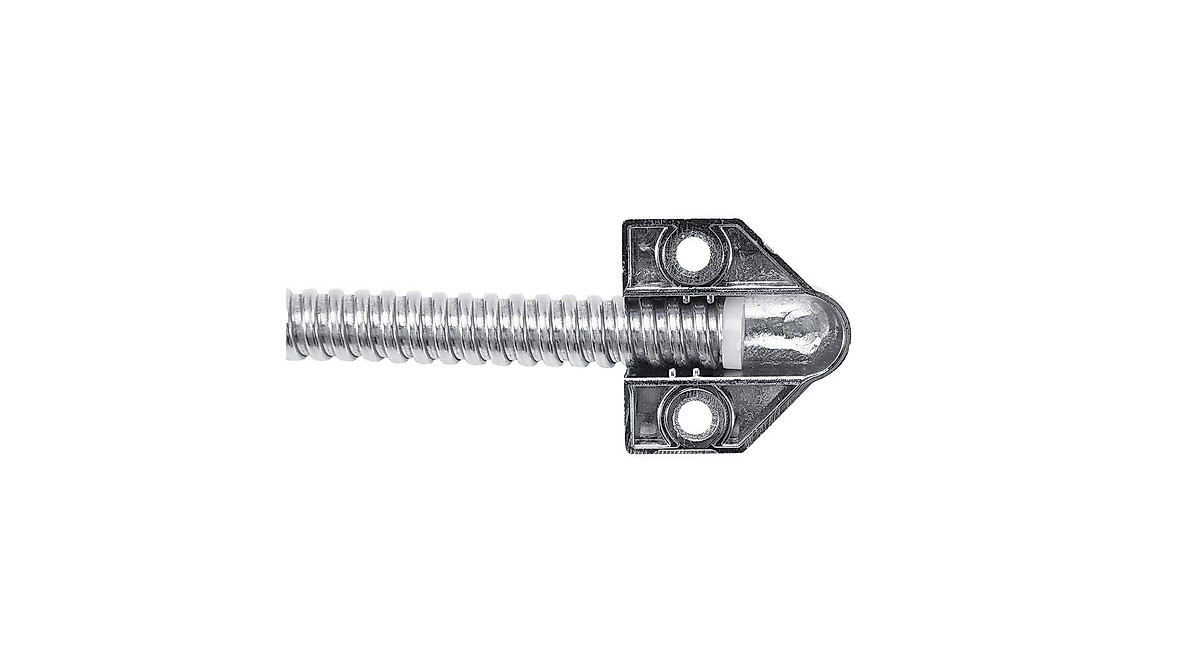 Heavy-Duty Armored Door Loop for Cable Protection - 40cm