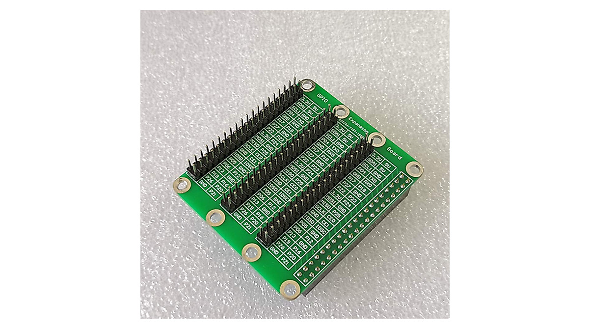 Expand Raspberry Pi GPIO: 1 to 3 Adapter Extension Board