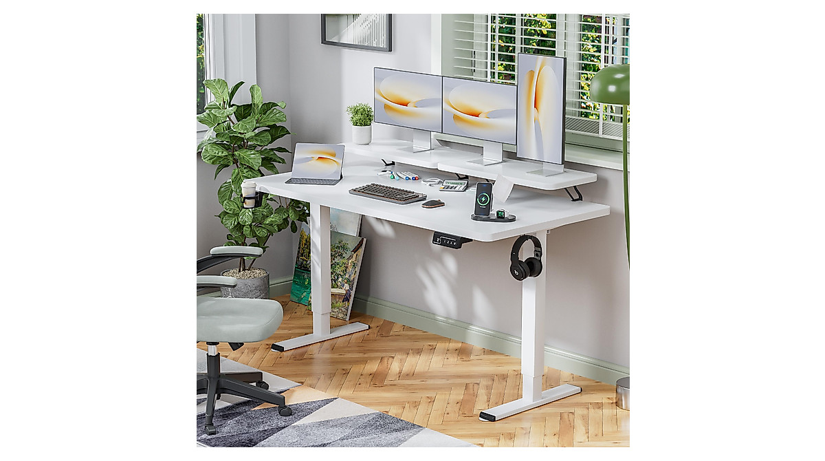 Shahoo Electric Standing Desk - Height Adjustable & Ergonomic