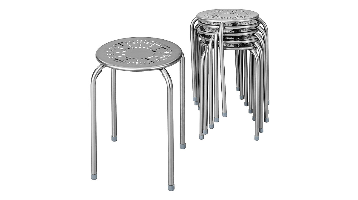 POWERSTONE Stackable Stools - Stylish & Portable Seating