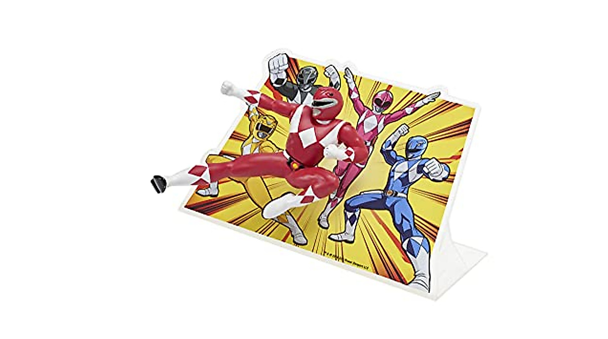 Power Rangers Cake Topper - Morphin Time Decoration for Kids' Party