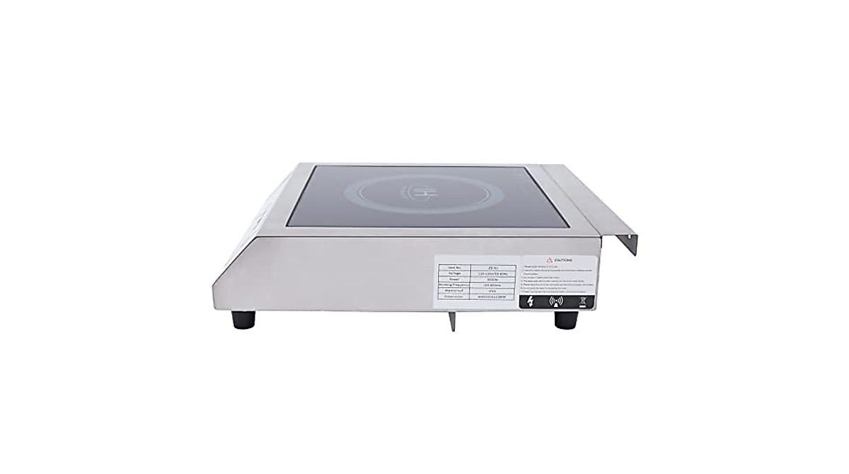 1800W Induction Cooktop - Commercial Range for Precise Cooking