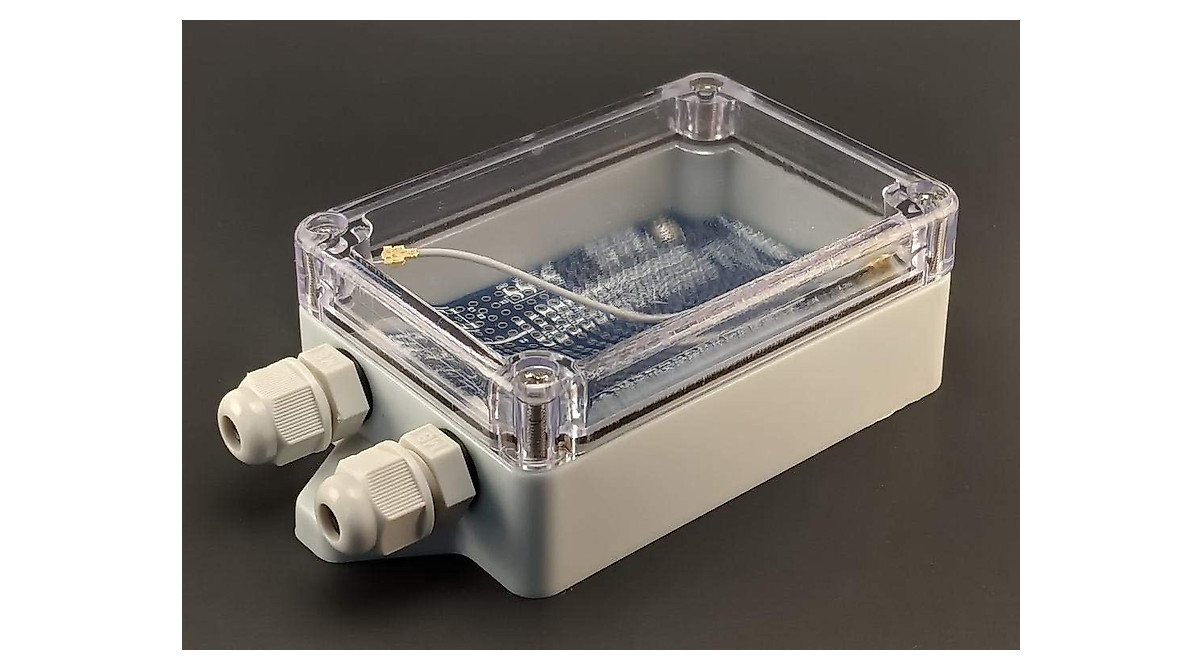 qBoxMini DIY IOT Enclosure Kit for Arduino, ESP32, LoRa - Waterproof IP65