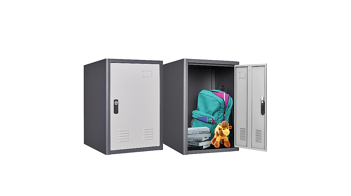 3.5CUB Lockable Metal Storage Cabinet for Office & Kids