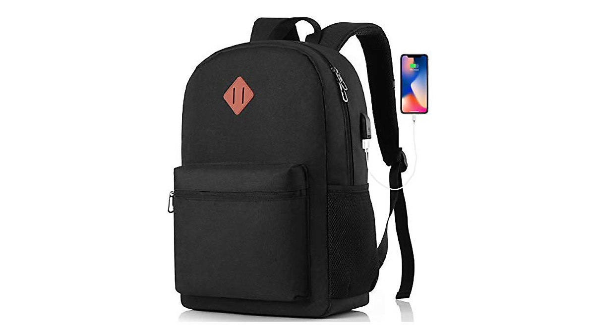 YAMTION 17-Inch Backpack for School & Travel | Stylish & Spacious