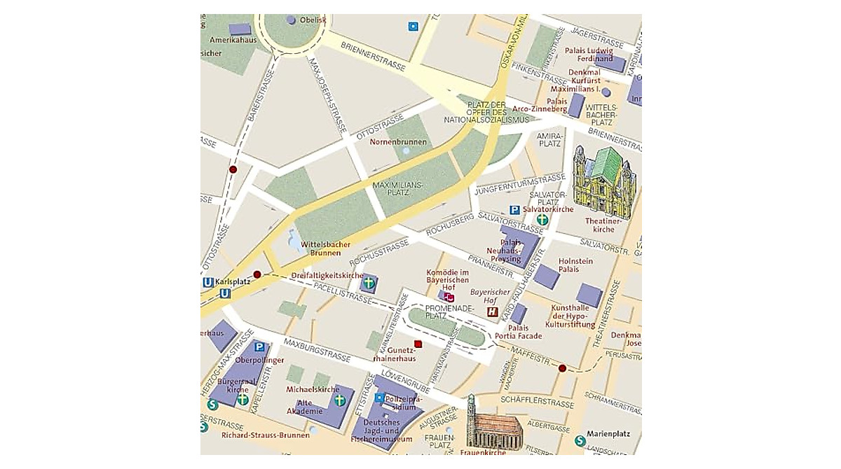 Explore Munich: National Geographic City Destination Map