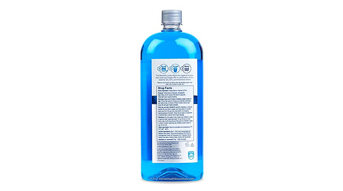Buy Phillips Sonicare BreathRx Mouth Rinse 3-Pack for Fresh Breath