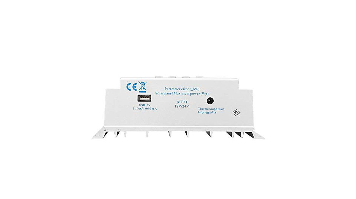 Efficient 80A Solar Charge Controller with LCD Display