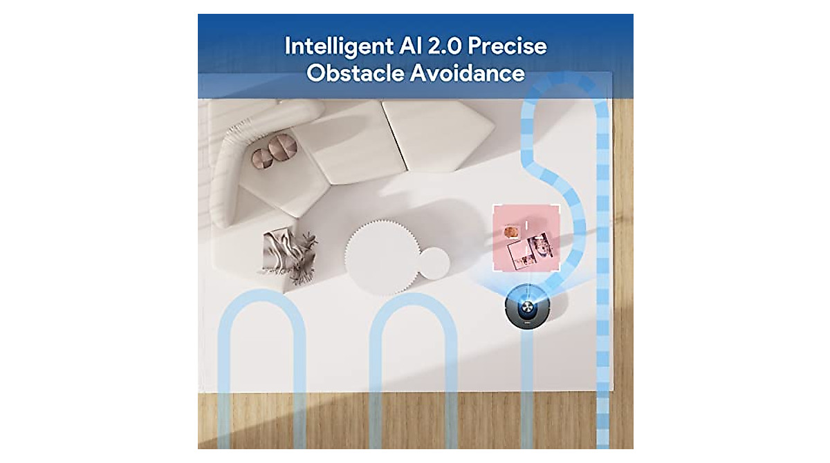 Shellbot SL60 Robot Vacuum with LiDAR & AI Navigation