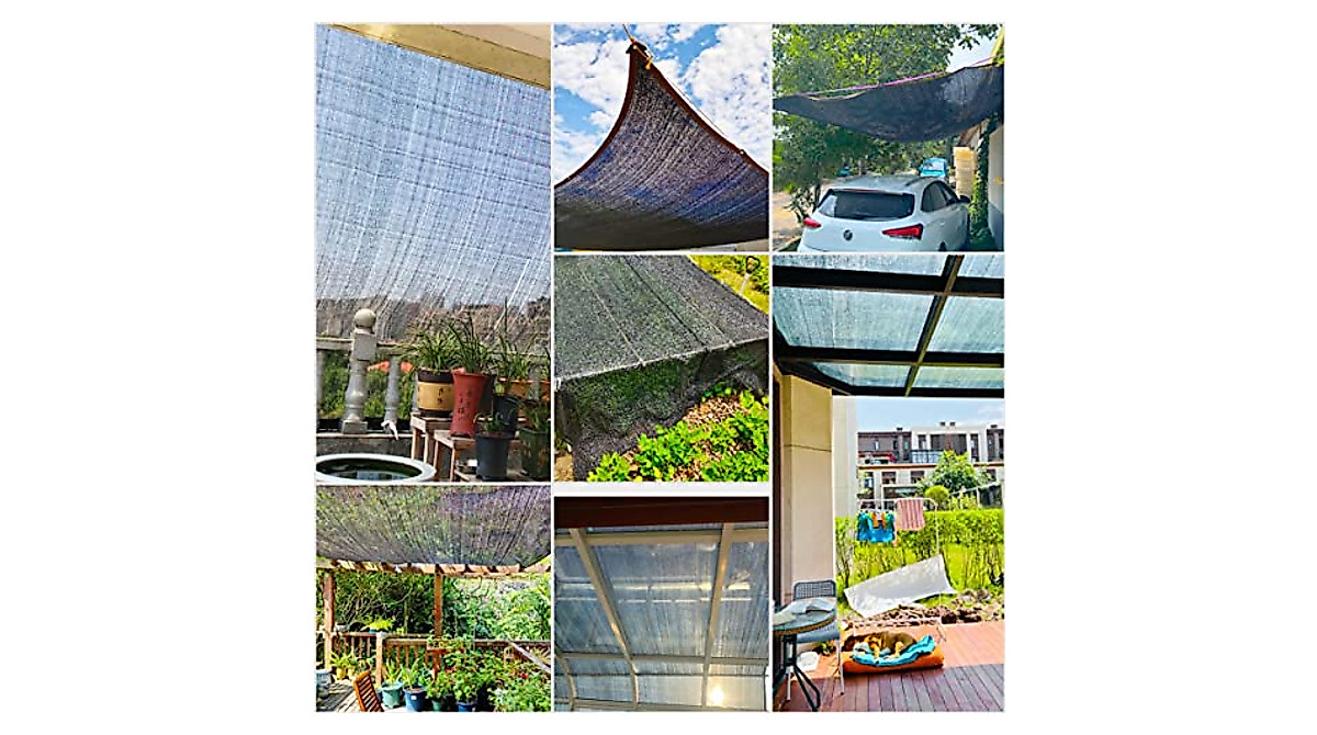 Protect Plants &amp; Patio: 30% Shade Cloth for Outdoor Use