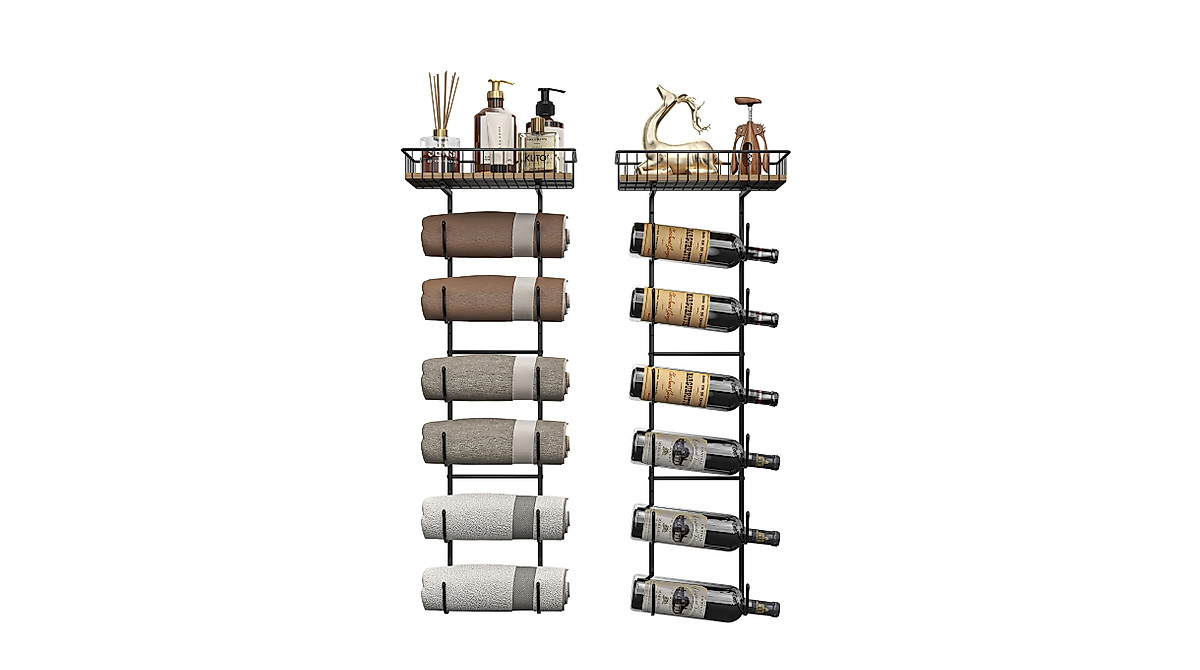Trending Wall Towel Rack - Stylish Bathroom Organizer