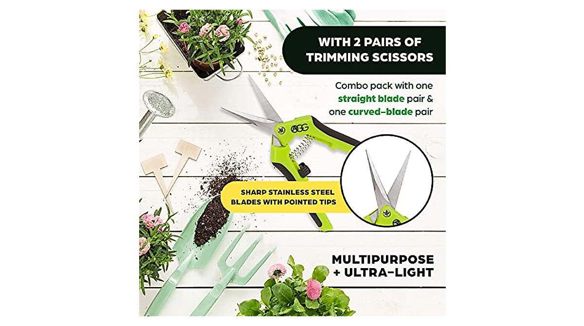 Active Gear Guy Mesh Drying Rack & Pruning Shears | Efficient & Compact