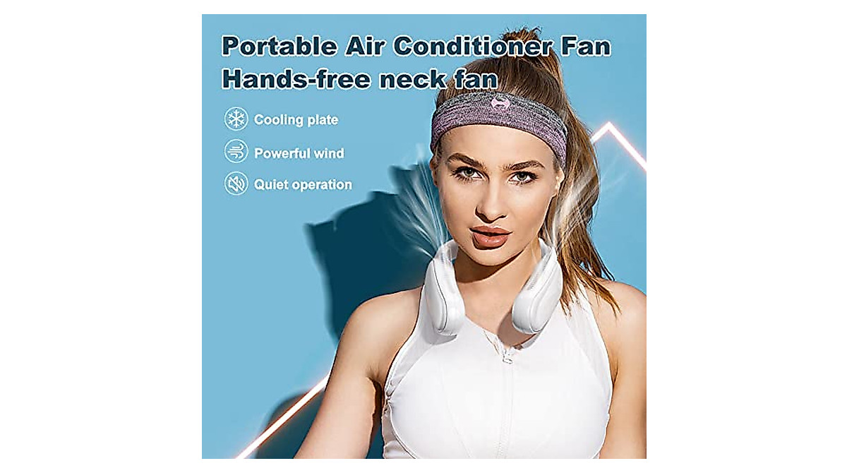 NORMIA RITA Bladeless Neck Fan - Cool Comfort Anywhere