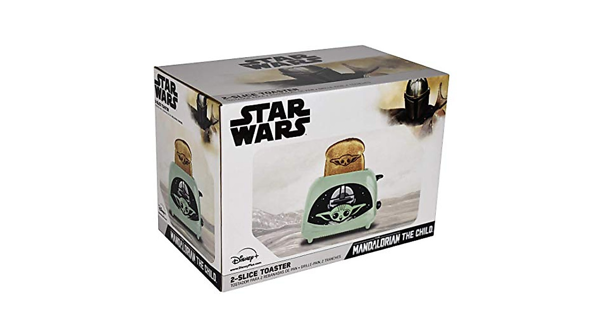 Star Wars Baby Yoda Toaster - Fun 2-Slice Kitchen Gadget